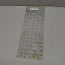 Sewing Ruler,Curved Corner Cutter Quilting Ruler Acrylic Quilting Template Yellow 6"x17"