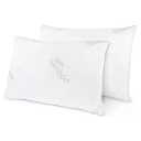 Zen Bamboo Gel Extra Soft Pillow with Viscose Made From Bamboo Cover, King, Set of 2