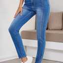 SHEWIN Women's Skinny Jeans Stretchy High Waisted Denim Jeggings Size 4-18 (16)