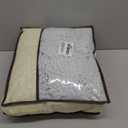 Non Slip Thick Shaggy Chenille Bathroom Rug Sets 2 Piece, Thickened Hot Melt Rubber Bottom Bath Mats for Bathroom, Bath Rugs Quick Dry Machine Washable for Shower (Spa Blue, 32"x20" Plus 17"x24")