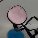 Cooling Eye Patches for Puffy Eyes, Pure Silk Ice Eye Patch, Single Eye Mask, Medical One Eye Cover Cold Hot Therapy Strabismus Lazy Eyes After Surgery Adult Kid Pirate Eyepatch (Pink)