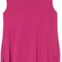 Amazon Essentials Womens Soft Cotton Relaxed-Fit Yoga Tank Top (Available in Plus Size) (1X, Plum)
