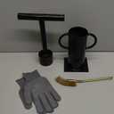 Rock Crusher Manual Hand Ore Crusher Glass Breaker Heavy Duty Frit Maker Mining Pulverizer Gold Prospecting Rock Hound