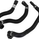 Heater Hose Connector (Heater Supply Jumper Hose,Air Conditioning Jumper Hose).Replaces Part # 68199254AB,68192082AA,68104972AA,52014624AA.Compatible with 2014-2018Jeep Cherokee,15-17 Chrysler 200