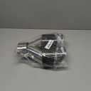 NETAMI 3" to 4" Quad Staggered Outlets Exhaust Tip Carbon Fiber Stainless Steel Blue Bolt-on A Pair