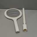 GeckoMan Rotating Head Electric Fly Swatter Racket Rechargeable Bug Zapper Racket Bug Zapper Indoor Fly Zapper Mosquito Zapper Flies Killer for Indoors, with a Telescopic Extension