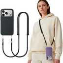 iBestgol Phone Lanyard Crossbody Compatible with iPhone 17/Air/Pro/Max Phone Cases & Most Phone Cases, Adjustable Anti-Theft Neck Holder for Women & Men(Case Not Included)