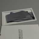 RBOCOTT Solid Color Tie Formal Necktie for Men