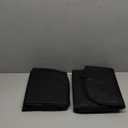 SMART ELF Car Seat Protector, 2Pack Seat Protector Protect Child Seats with Thickest Padding and Non-Slip Backing Mesh Pockets for Baby and Pet, Sedan SUV Truck (Black)