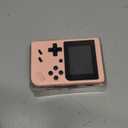 Mini Retro Handheld Games Console, Built-in 400 Video Games, Portable Video Gaming Player with 3.0 Inch IPS Screen and Rechargeable Battery(Pink)