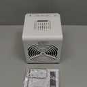 Portable Mini Air Conditioner,BIESQYA 3-in-1 Personal Small Ac Unit Cooler, 3 Speed USB Powered Desk Fan Swamp Evaporative Windowless Humidifier for Room Office Camping Car