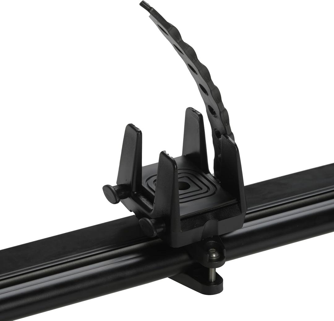 Multi Purpose Holder for Car Roof Rack Cross Bars for Carrying skis, ski Poles, Kayak Paddles, Spades, Shovels | Universal Mount- Qty -2