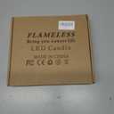 Flameless LED Pillar Candles with Remote Control and Timer, Battery Operated Flickering Electric Candles Set of 5, Crackle Design for Home Decor Wedding Party(D2.2'' x H5''/5''/6''/7''/8'') (Ivory)