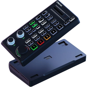 ULANZI DD02 Video Switcher for 4K Live Streaming - 4 Camera HDMI Inputs, Supports OBS, vMix, VLC, YouTube