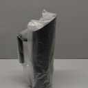 Stainless Steel Water Pitcher Black Metal Pitcher with Ice Guard Cold Drinking Carafe Jug for Juice, Beer, Milk, Ice Tea or Other Beverage by MUGLIO (70oz)