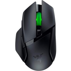 Razer Basilisk V3 X HyperSpeed Customizable Wireless Gaming Mouse: Mechanical Switches Gen-2-5G Advanced 18K Optical Sensor - Chroma RGB 9 Programmable Controls 535 Hr Battery Classic Black