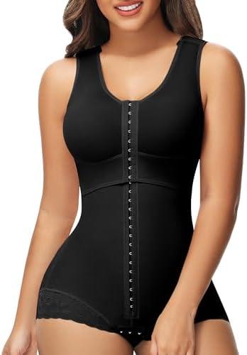SHAPSHE Fajas Colombianas Moldeadoras BBL Post Surgery Stage 2/3 Body Shaper Tummy Control High Compression Garment Shapewear XL