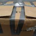 Large Gold Sputnik Chandelier Mid Century 12 Lights Modern L52 Milk Glass Globe Ceiling Pendant Light Fixture for High Ceiling Foyer Staircase Living Dining Room