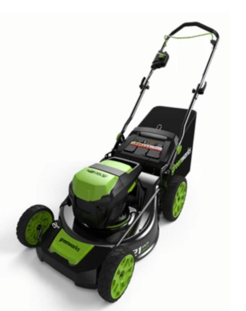 Cordless 3-n-1 Self-propelled Rwd Lawn Mower With Brushless Motor, 4, 21-inch Deck