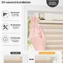 Lazblinds TDBU Cellular Shades, 27" W X 64" H, Beige