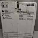 KOHLER 20110-0 Brevia, Slow Close Toilet Seat, Elongated Toilet Seat, Grip-Tight Bumpers Quick-Attach Hardware, White
