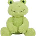 CAZOYEE Adorable Frog Plush Stuffed Animal, Super Soft Cuddle Frog Doll, for Kids & Adults, 10" (Green)