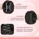 SEGO SEGOHAIR Claw Clip Messy Bun Hair Piece Human Hair 42g Tousled Updo Wavy Curly Bun Hair Extensions Clip in Claw Chignon Ponytail Hairpieces for Women (#4P27 Medium Brown mixed Dark Blonde)