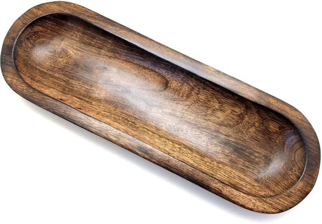 Wooden Handcrafted Incense Stick Holder Agarbatti Incense Burner Fragrance & Spiritual Atmosphere - Pack of 1 (Size: 11 X 4 X 1.2 Inches)