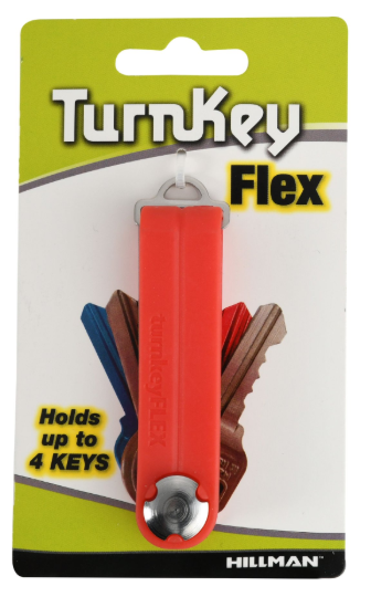 Hillman TurnKey Metal/Plastic Assorted High End Accessories Key Chain (Pack of 2).
