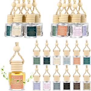 12 Pcs Employee Appreciation Gifts Bulk Car Air Freshener Diffuser Essential Oil Diffuser Office Gifts for Coworkers Staff Thank You Inspirational Teachers