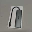 Acer USB C Hub, 7 in 1 Multi-Port Adapter for Laptop, 4K, HDMI Splitter with 2 USB A 3.1 & Type-C to HDMI Data Port, PD 100W Charging, SD Card Reader for Computer, Desktop, Space Grey