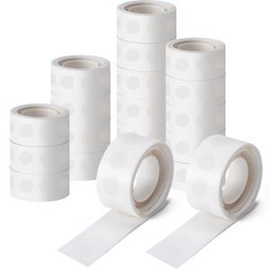 Hoewina 2000pcs Clear Glue Point Dots Glue Tape for Balloon Removable Adhesive Double Sided Dots Stickers for Craft Decoration Wedding