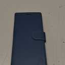 FLIPALM Wallet Case for Samsung Galaxy S25 FE, RFID Blocking Credit Card Holder, PU Leather Folio Flip Kickstand Protective Shockproof Cover for Galaxy S25 FE (Blue)