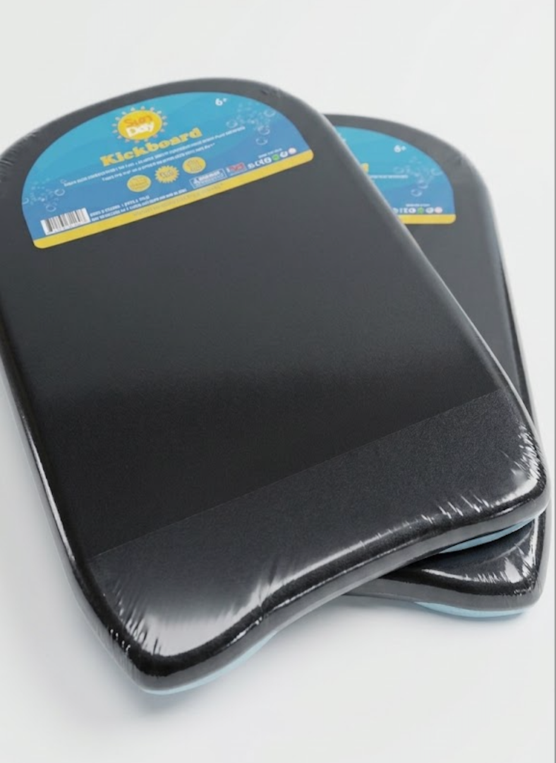 Sun Day Kickboard, Black, 2 Pack