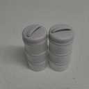 Termichy Stackable Formula Dispenser Portable Milk Powder Container, 2 Pack, Grey