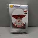 California Costumes, Creepy Clown Wig, Red