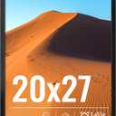 LaVie Home 20x27 Picture Frame for Wall Display, 20x27 Black Picture Frame with HD Plexiglas, 20 x 27 Poster Frame 1 Pack, Display Frame for Vertical or Horizontal, Classic Collection