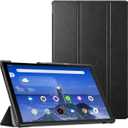 CaseBot Case for Lenovo Tab M10 Plus (2020 2nd Gen) TB-X606F/X606X 10.3" FHD Tablet, Lightweight Slim Shell Stand Cover (Black)