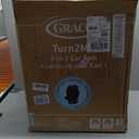 Graco Turn2Me 3-in-1 Rotating Convertible Car Seat, Cambridge, Rear-Facing Rotation Only, Forward-Facing Mode, Highback Booster Up to 100 lbs, Adjustable Headrest & Harness, Steel Reinforced Frame Manufacturing Date 02/10/2026