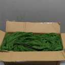 Senjie Christmas Garland Norfolk Pine Garland Real Touch Artificial Greenery Garland for Mantle Fireplace Table Indoor Outdoor Holiday Decortions 6FT 2PCS