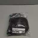 Yan Dream Mens Brown Curly Wig for Costume Party Middle Part Retro 80s Brown Cosplay Wigs for Adults