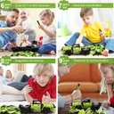 GAMZOO STEM Building Toys for Kids with 2-in-1 Remote Control Racer Snap Together Engineering Kits Early Learning Racecar Building Blocks - Best Gift for 6 7 8 9Year Old Boys and Girls