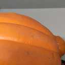 JOYIN 5 Pcs Light Up Halloween Pumpkin Decor Jack O Lantern Decorations Outdoor Indoor, Plastic Large Trick Or Treat Table Top Party Supplies Favors