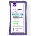 Medline ReadyBath Scented Rinse-Free Shampoo Cap with Conditioner, 30 Count