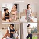 BESTENA Slip Shorts for Under Dresses Seamless Smooth Workout Yoga Bike Shorts for Women (M)