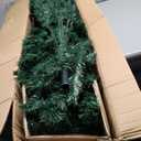 7Ft Artificial PVC Christmas Tree Stand Indoor Outdoor Green
