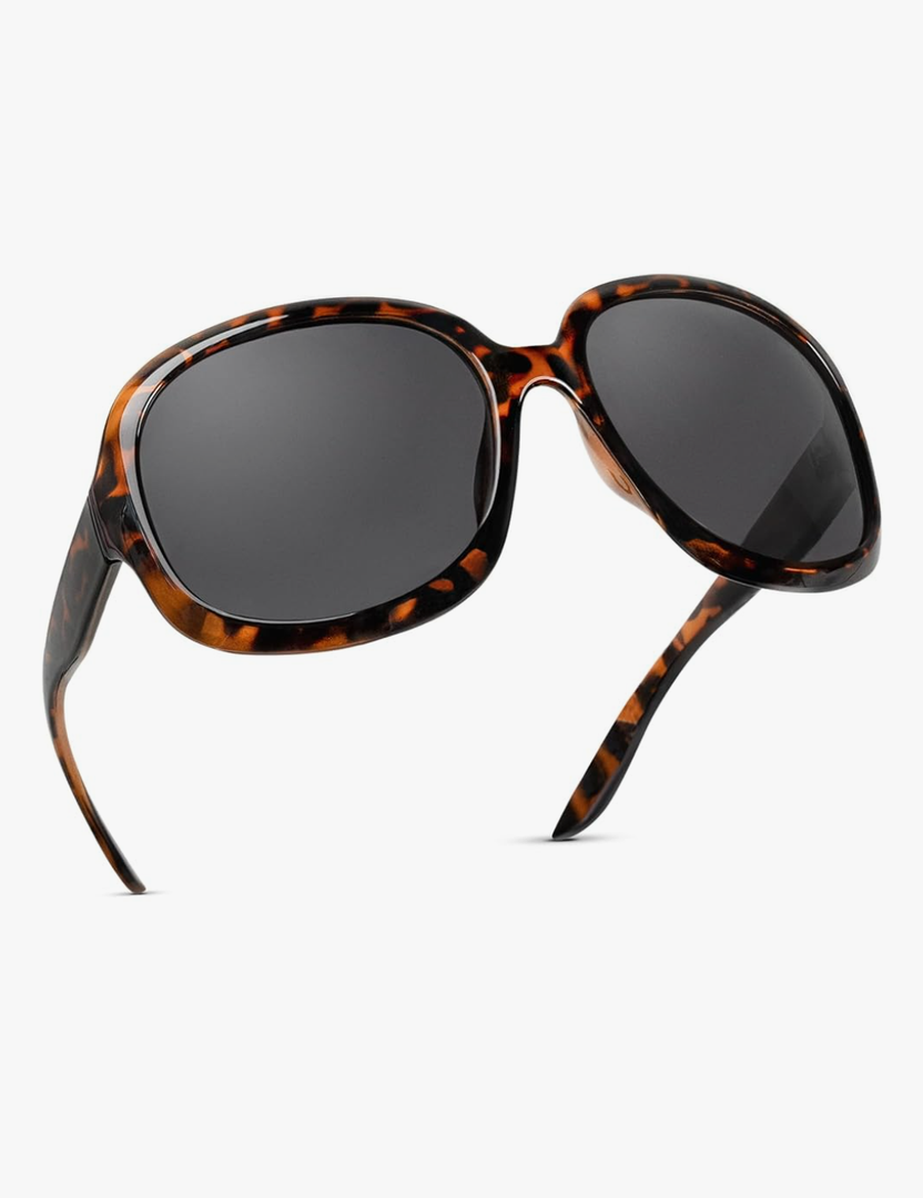 miyya Bug Eye Oversized Polarized Sunglasses Womens, Trendy Retro Sun Glasses for Women 2025, Oversized UV Protection Shades