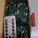 Ollny Christmas Lights Outdoor, 393FT 1200 LED IP67 Waterproof Christmas Tree Lights with 8 Modes Remote Timer, String Lights for House Yard Outside Indoor Xmas Decorations Multicolor