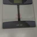 Glass Weight Tracking Scale Black/Clear - Health-O-Meter