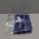 Queenmore Medium Dog Sweater, Soft Fleece Vest Pullover Dog Jacket with Leash Hole, Warm Winter Dog Clothes Cold Weather Doggy Dachshund Sweaters for Medium Dogs Cats Boy or Girl (Blue,M)